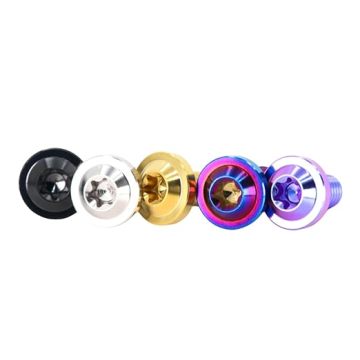 Custom GR5 Hex Steel UP Brass Screw Fasteners, Nylon Nut, Stainless Titanium Alloy, and Plated Carbon Dress Black Bolts" 

However, to make it more SEO-friendly and concise, you might consider:

"GR5 Hex Steel & Brass Screw Fasteners with Nylon Nut & Tita