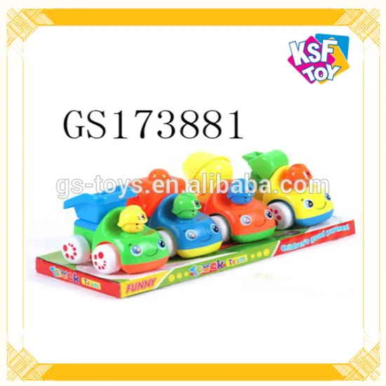 Popular Plastic Friction Truck Toy For Kids