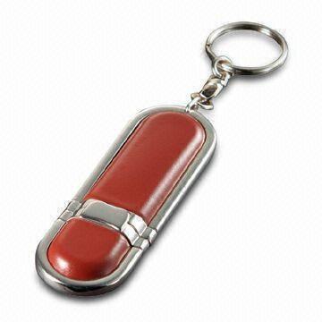 Leather USB Memory Drive Printing Customized Logo USB Flashdrive