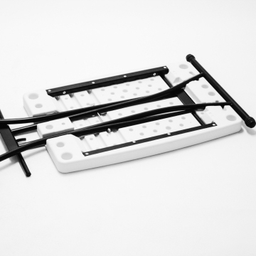 Draagbare plastic vouwtafel