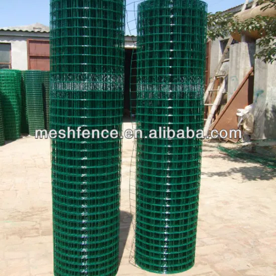 PVC coating welded mesh 1/2"x4'x100'