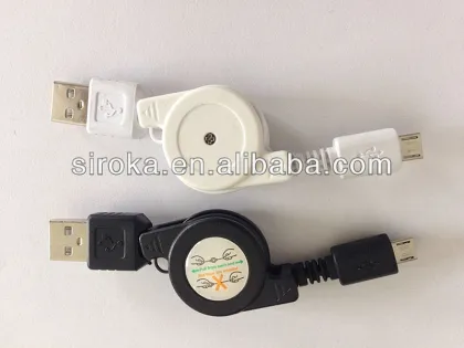 2017 CE ROHS Approved Retractable Data Cable for mobile phone