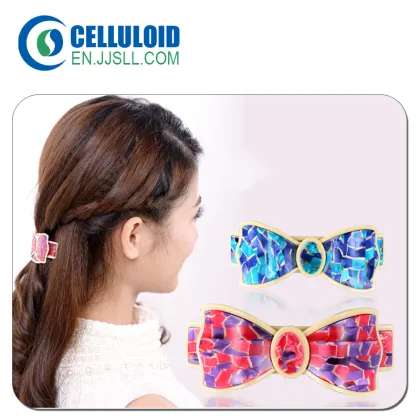 Finished products of celluloid plate - hairpin