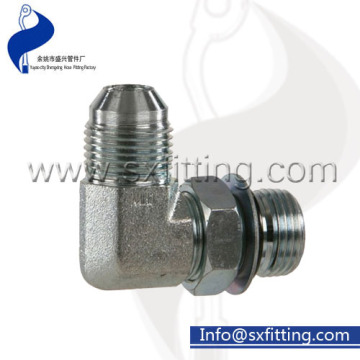 Hydraulic Fittings JIC Metric Parallel Thread Male Elbow