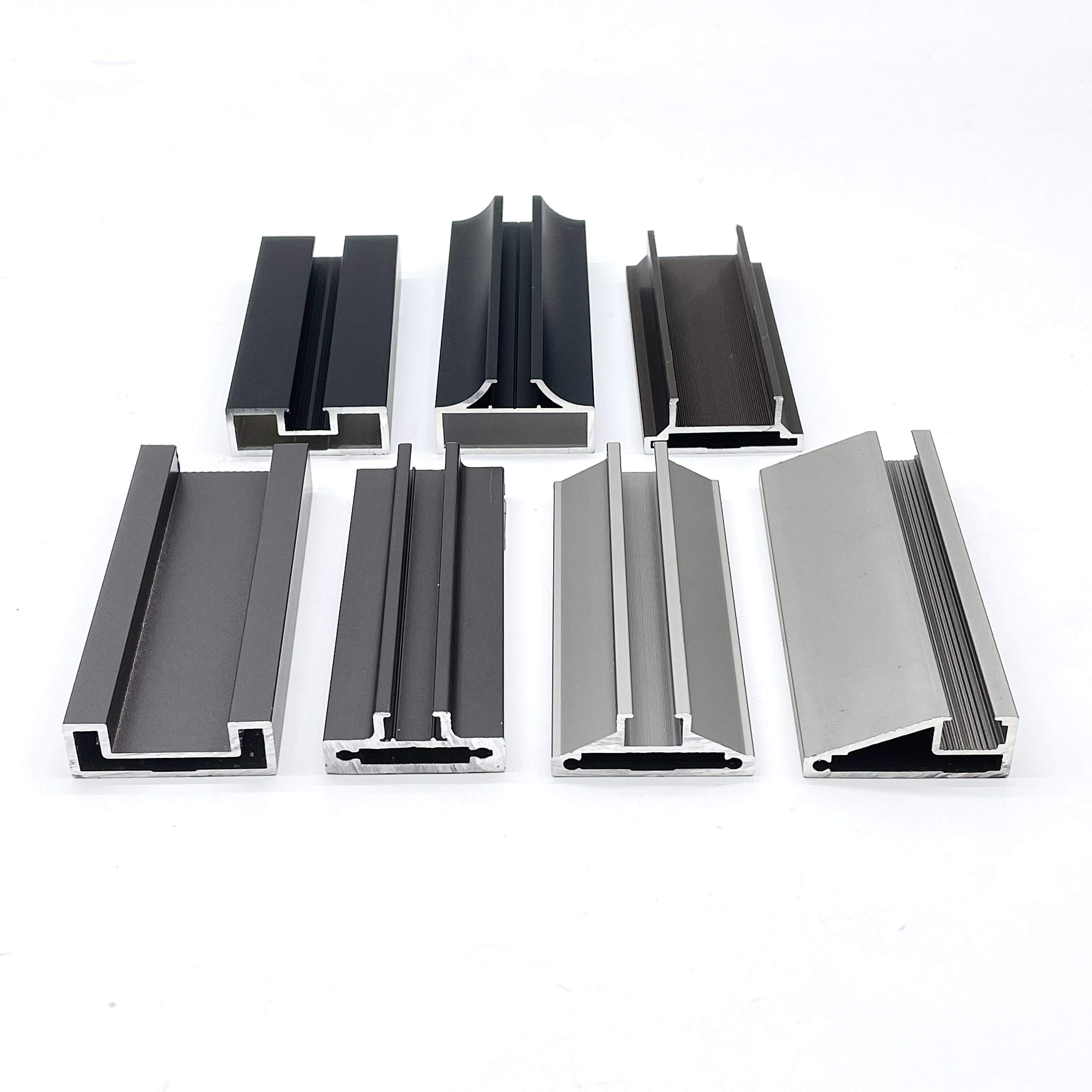 Modern home casement door aluminum profile