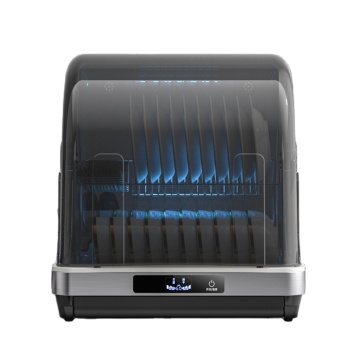 Stainless Steel Tabletop Uv Lamp Sterilizer Household Dish Disinfection Cabinet