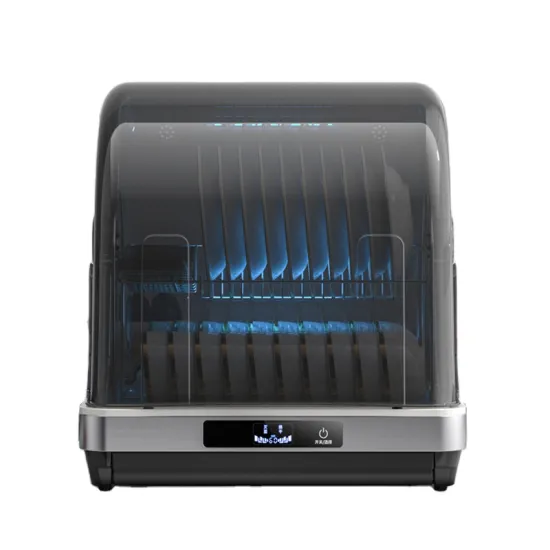 Stainless Steel Tabletop Uv Lamp Sterilizer Household Dish Disinfection Cabinet