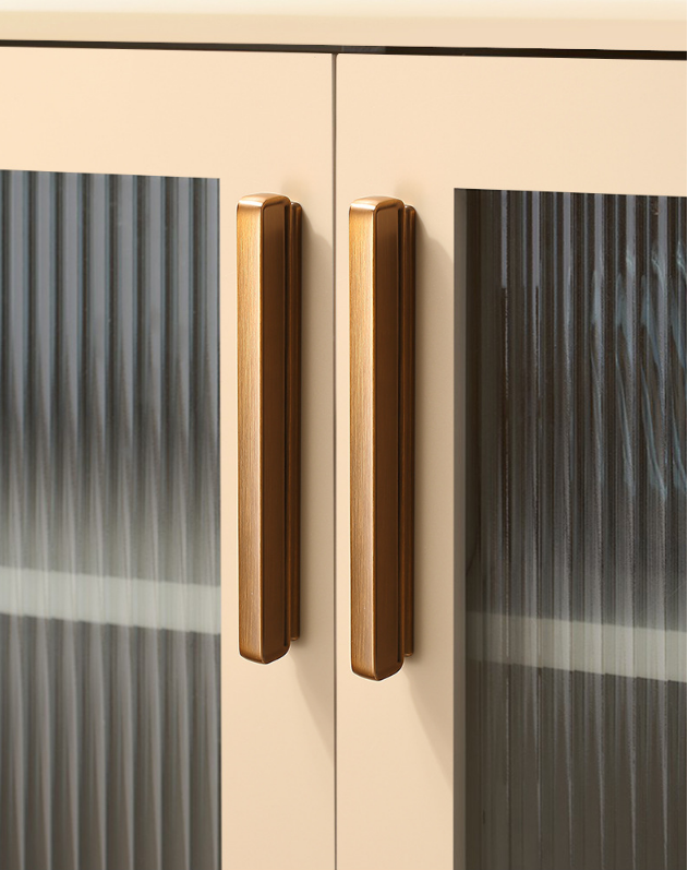brushed cupboard handles