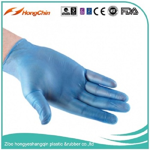 Blue Vinyl Glove