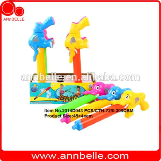 hot water spray gun squirt gun water pistol dolphin and elephant