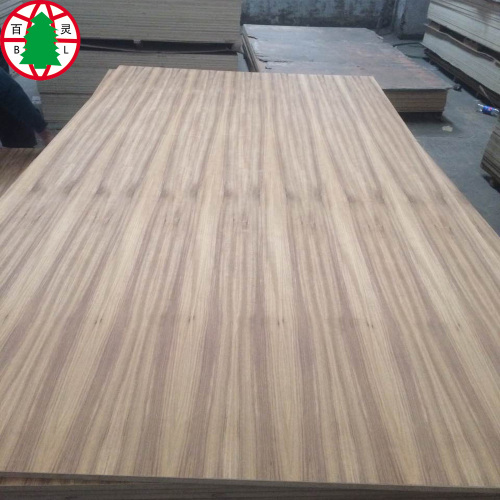 Natural Teak veneer MDF board 14mm 8mm