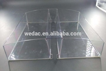 Eco-friendly Environment protective PETG shelf display rack