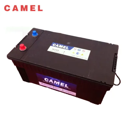 High Quality Camel Brand N200MF DIN200 12V Maintenance-Free Lead Acid Truck Battery