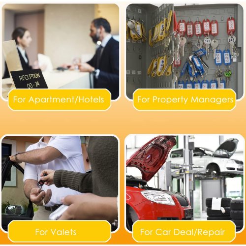 Wall Mount Key Cabinet for Hotels & Offices