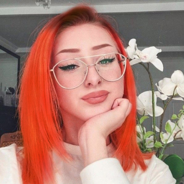 FZY Wholesale price high quality synthetic fibre  wig cosplay  ombre orange short bob synthetic hair wig vendor