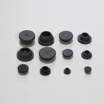 Grey Butyl Rubber Stoppers for Vaccine Vials in Various Sizes (20mm, 13mm, 32mm)