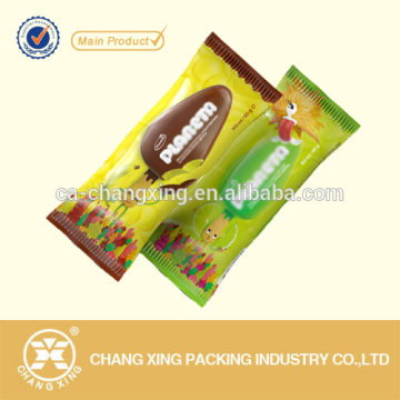Wholesale custom printed crystal frozen ice cream popsicle bag
