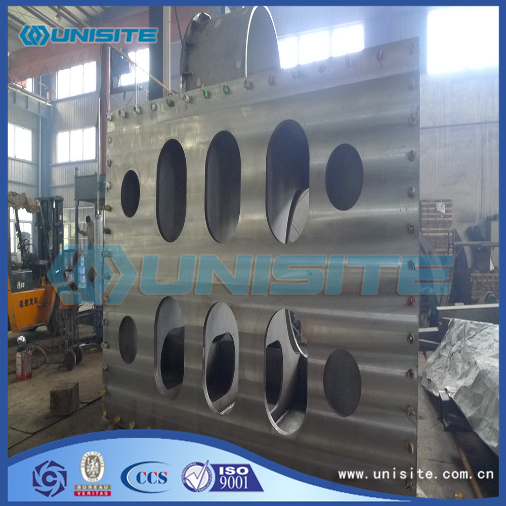 Steel dredge bow coupling