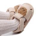 Sandalias de tela para niños pequeños de 0 a 18 meses