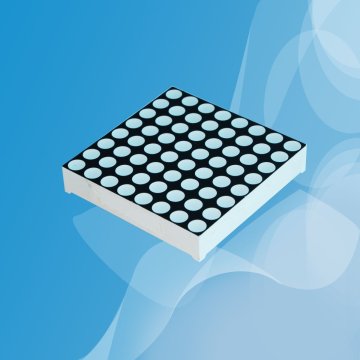 1.9" Blue Color Black Face 8x8 Led Dot Matrix Display ,comon Anode Or Cathode
