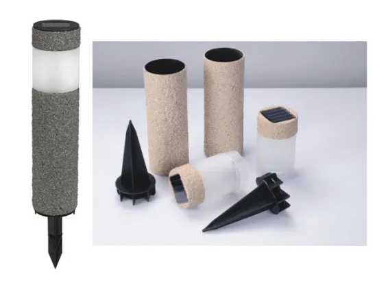 Resin Sand Park Solar LED light