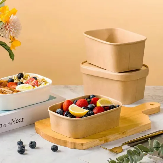 32Oz Takeout Fast Food Packaging Paper Container