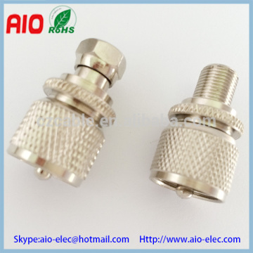 UHF male to F male,UHF male to F female,PL259 to F male,PL259 to F female adaptor RF connector PL259