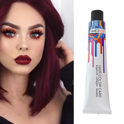 Blue Hair Dye Color Cream for Professional Salon