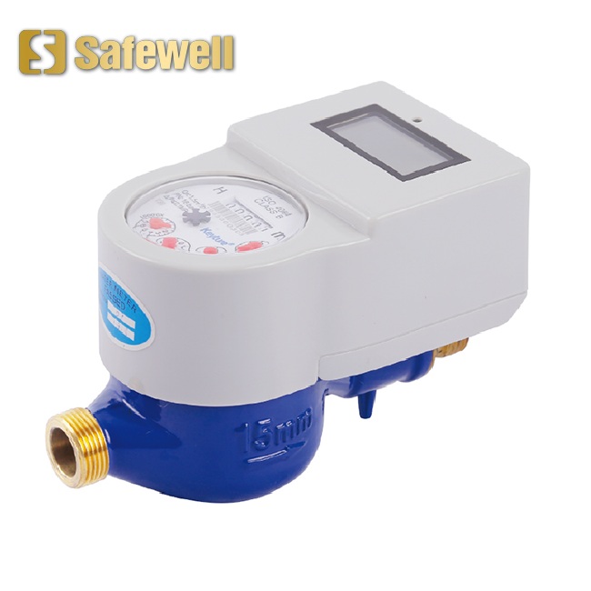 RF Card Smart Water Meters Ball Valve