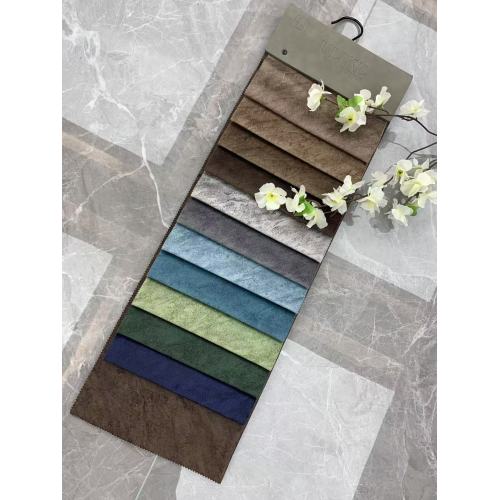 Tissu de canapé imprimé en velours Mosha