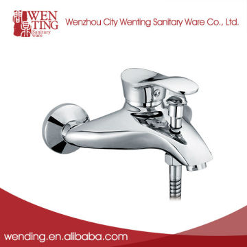 Chrome finished brass bath shower grohe faucet