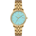 Quartz Movement Leaf Hands Women's Watches