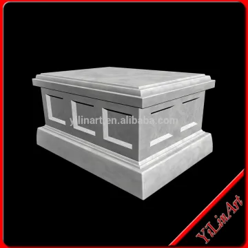 White Stone Statue Pillars Base,Garden Base Pillars