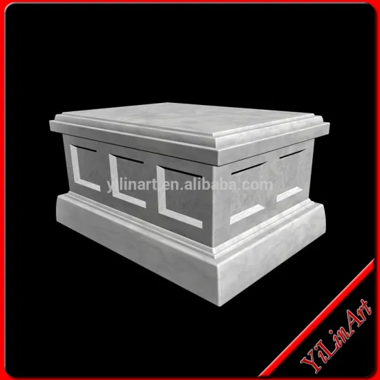 White Stone Statue Pillars Base,Garden Base Pillars
