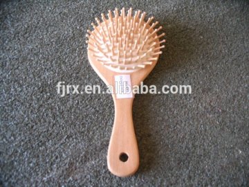 Wooden brush for salon