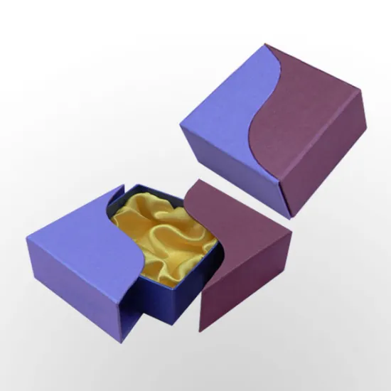 Cardboard Unique Shape Gift Box for Bracelet Box