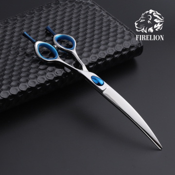Firelion 440c Stainless Steel Pet Grooming Scissors for Dog Trimming