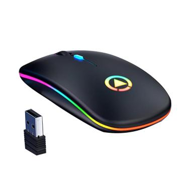 Backlight Laptop Mouse USB Rechargeable Wireless Silent Colorful LED Mice Optical Ergonomic Gaming Mouse Computer