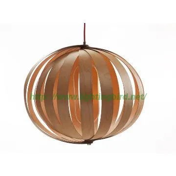 Chinese wood pendant light for home decoration
