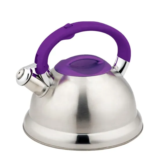 High Quality Custom 2.6LTR Stainless Steel Whistling Kettle
