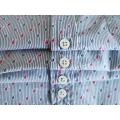 Men Causal 100% Cotton Print Short Sleeve Shirt