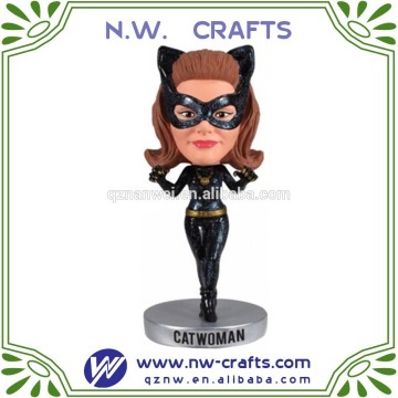 Catwoman bobble head figurines