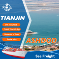 Frakt från Tianjin till Ashdod
