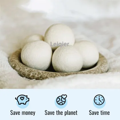 Customized Organic Laundry Drying Balls for Washing Machines and Wool Dryer
