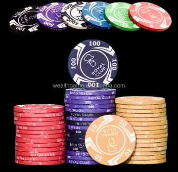 Chip de cerámica Royal Club | Tecnología de cerámica premium