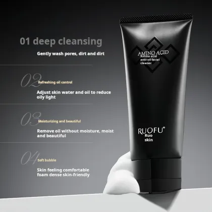 RUOFU Private Label Anti-Oil Deep Cleansing Facial Cleanser