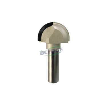 12.7mm Shank Round Bottom Core Box PCD Router Bit and Handrail Grooving Cutter Tool