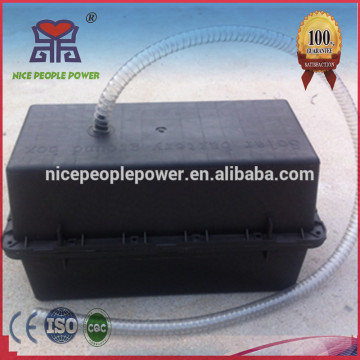 solar battery plastic Box for solar battery 12V100AH with waterproof hinged