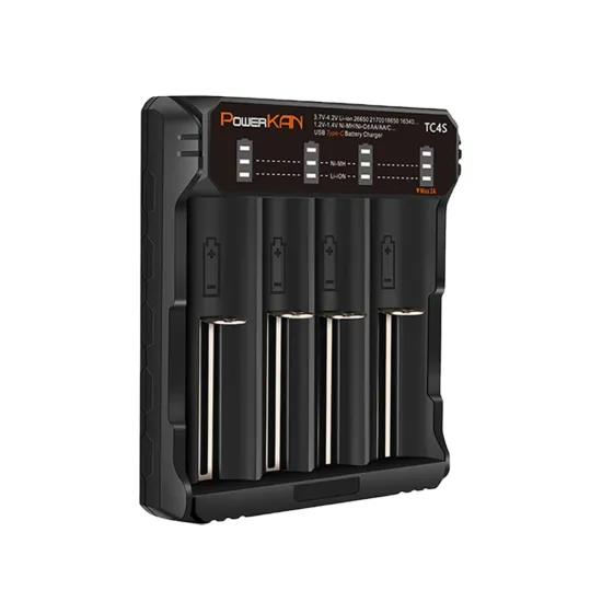 TC4S Smart 12V Li-ion 4-Slot Battery Charger - Multi-Functional Multipurpose Charger