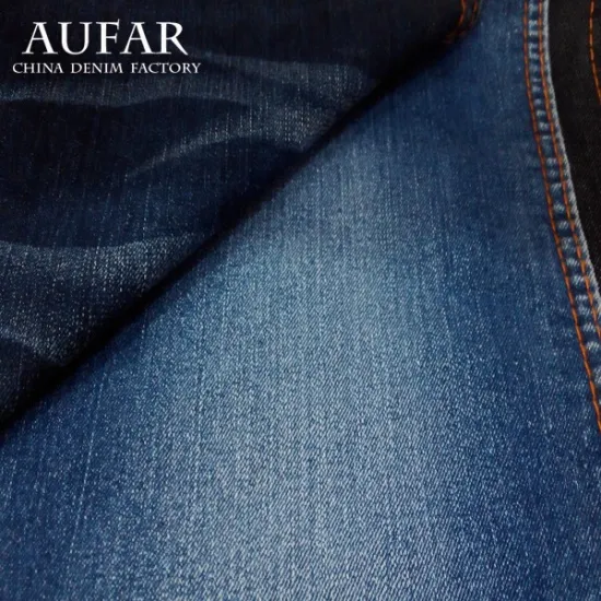 Slub denim fabric for jeans with good price